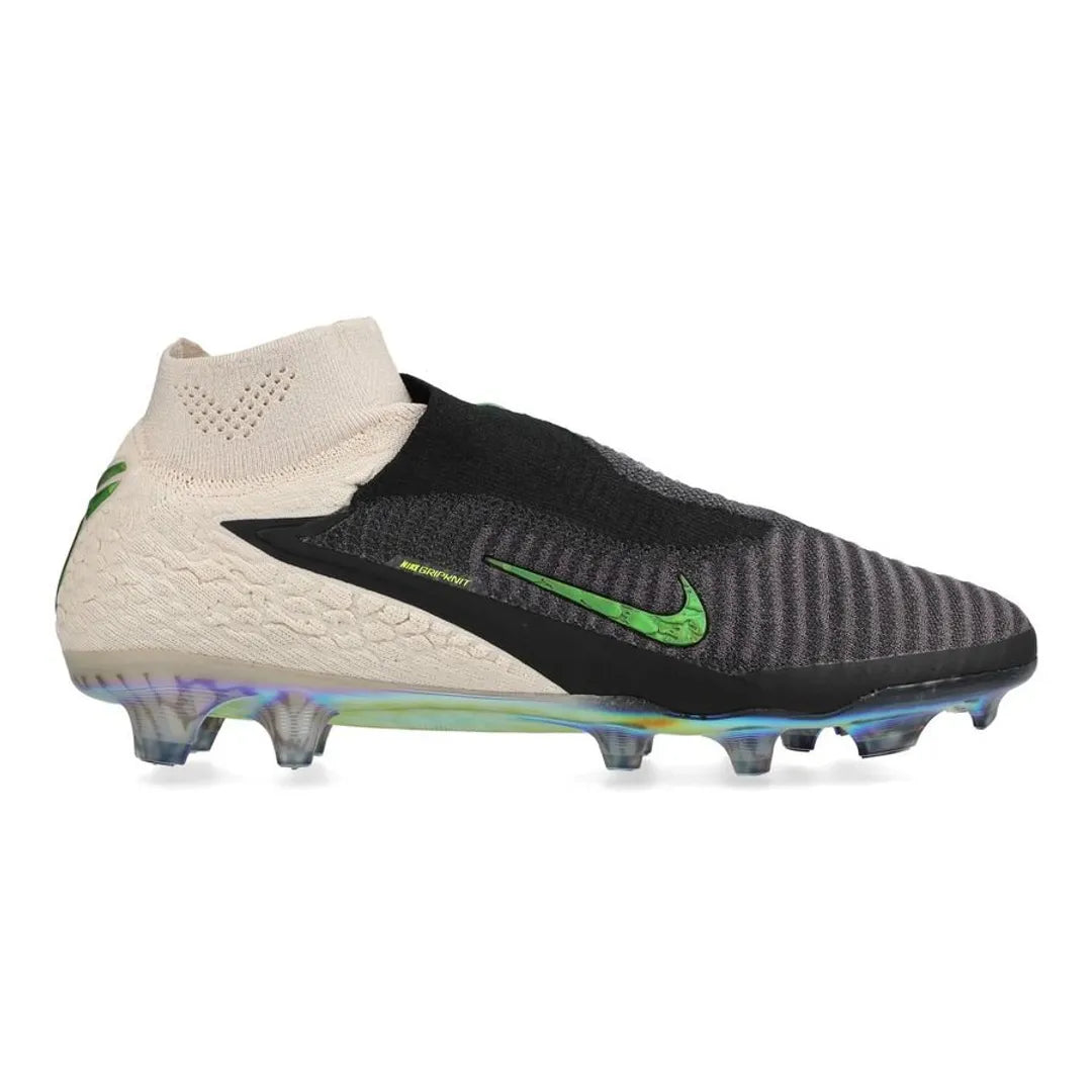 NIKE PHANTOM 6 ELITE HIGH CUT FG BLACK MAMBA - WHITE/BLACK/GREEN LIMITED EDITION