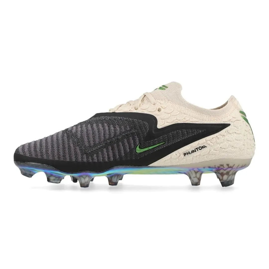 NIKE PHANTOM 6 ELITE LOW CUT FG BLACK MAMBA - WHITE/BLACK/GREEN LIMITED EDITION