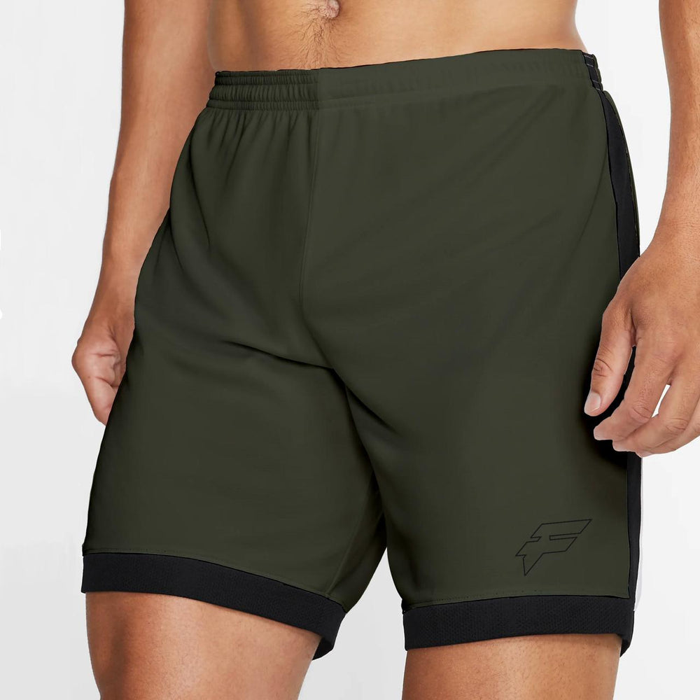 Olive Green Finesse Shorts