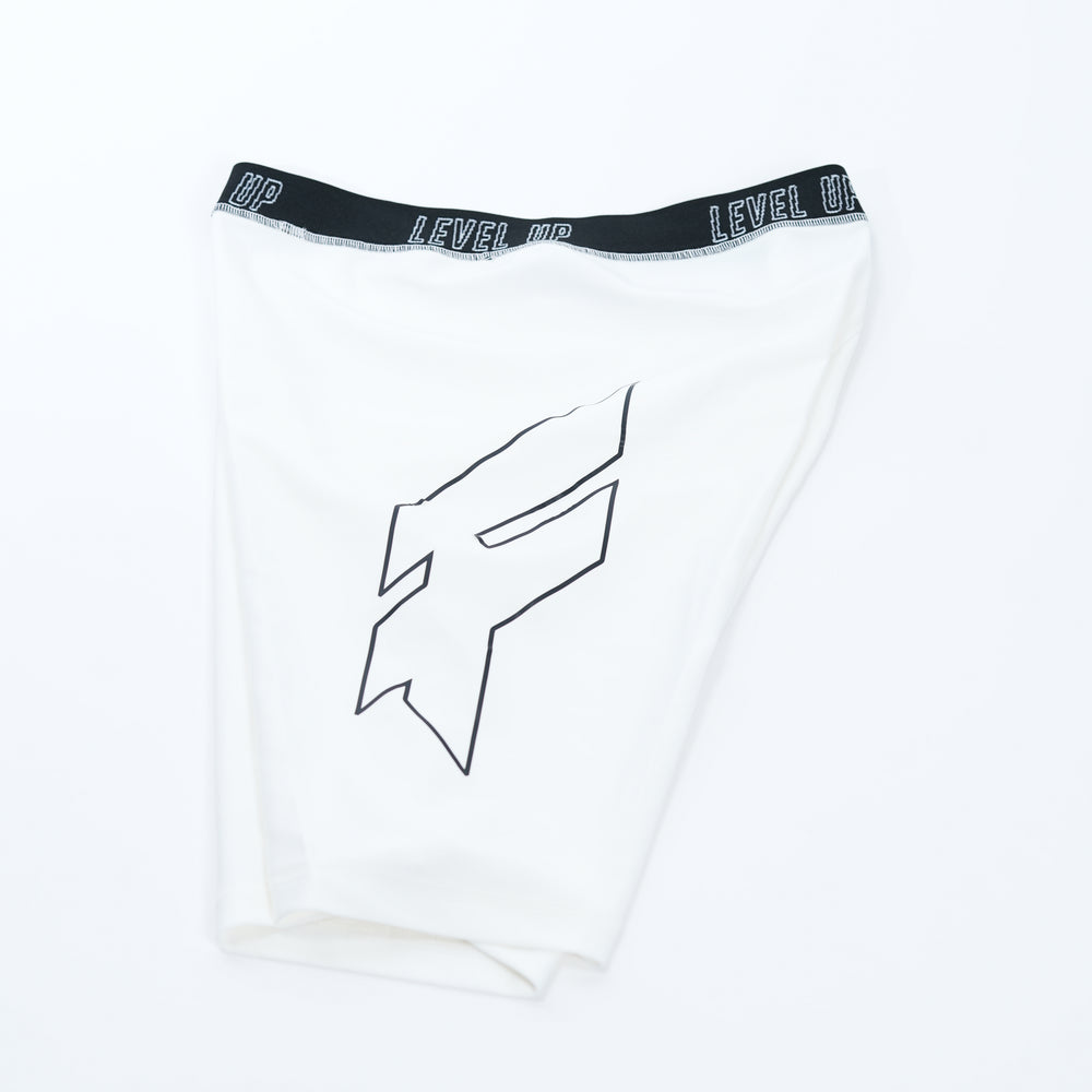 White Dri Fit Shorts