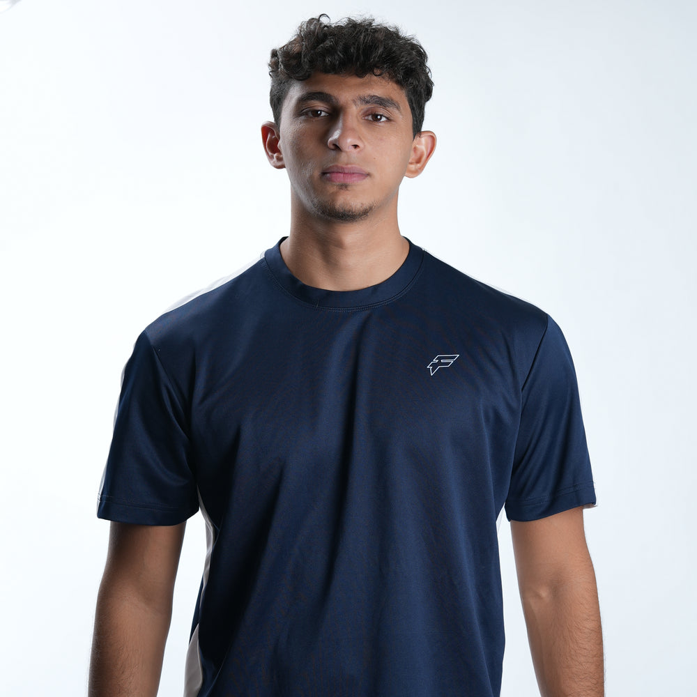 Navy Blue Finesse Tshirt