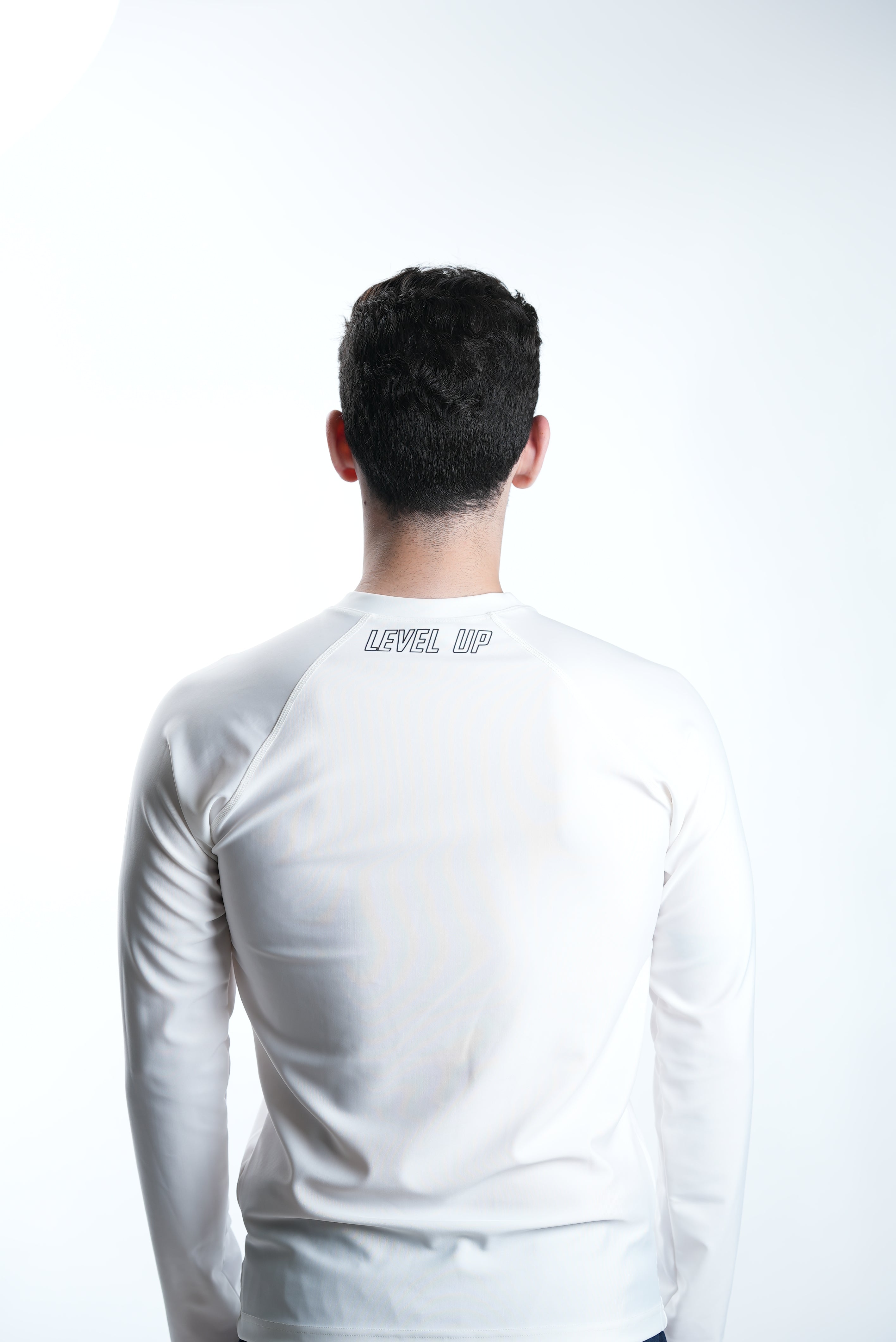 White Long Sleeve Dri Fit