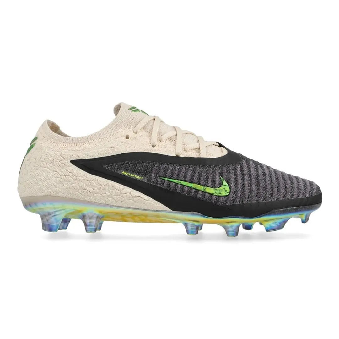 NIKE PHANTOM 6 ELITE LOW CUT FG BLACK MAMBA - WHITE/BLACK/GREEN LIMITED EDITION