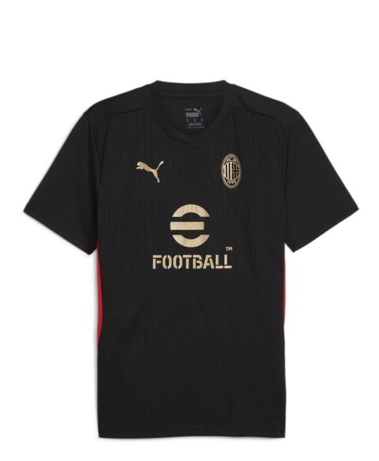 Milan Training T-Shirt - PUMA Black/For All Time Red