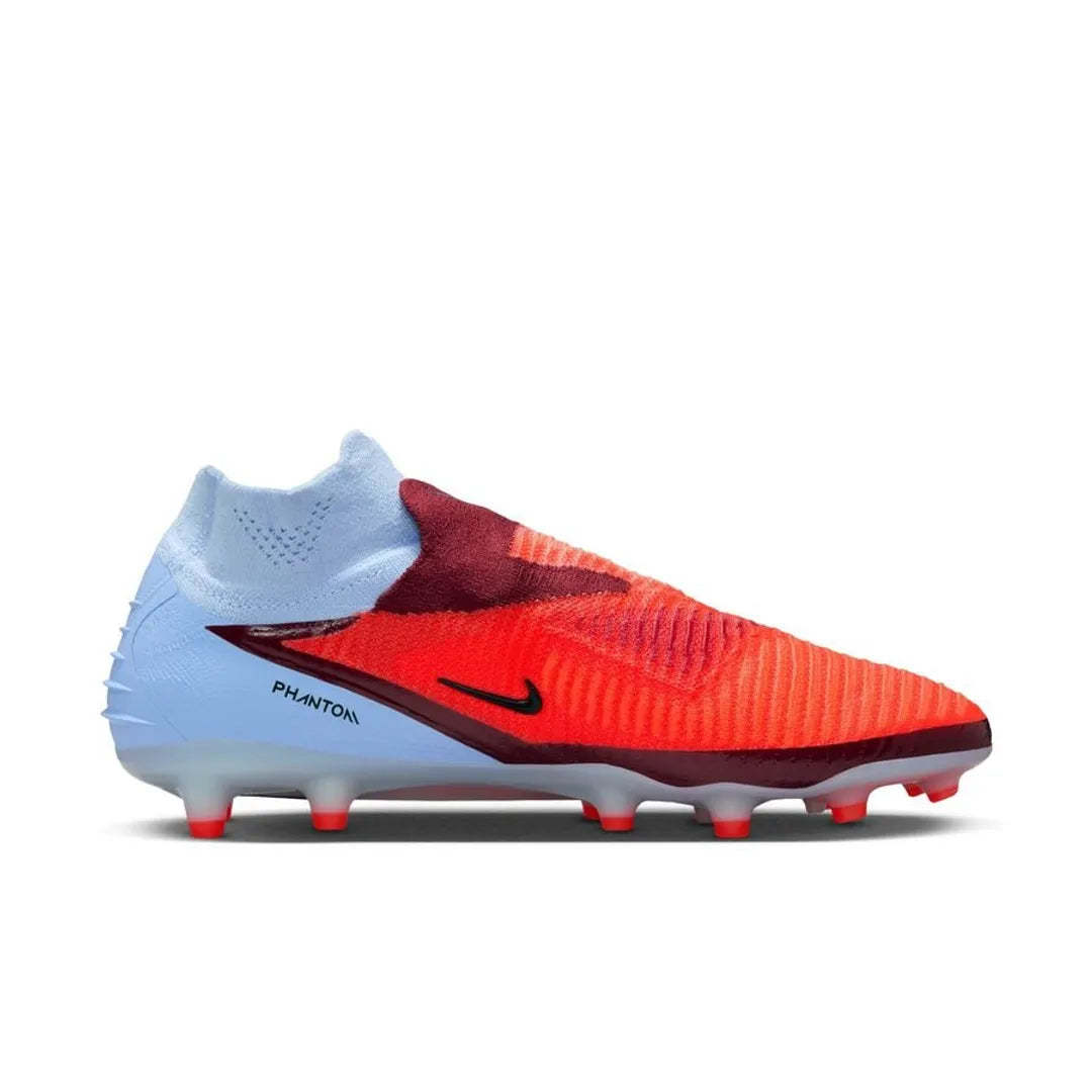 NIKE PHANTOM 6 ELITE HIGH CUT AG-PRO SCARY GOOD - ROYAL TINT/BRIGHT CRIMSON/BLACK