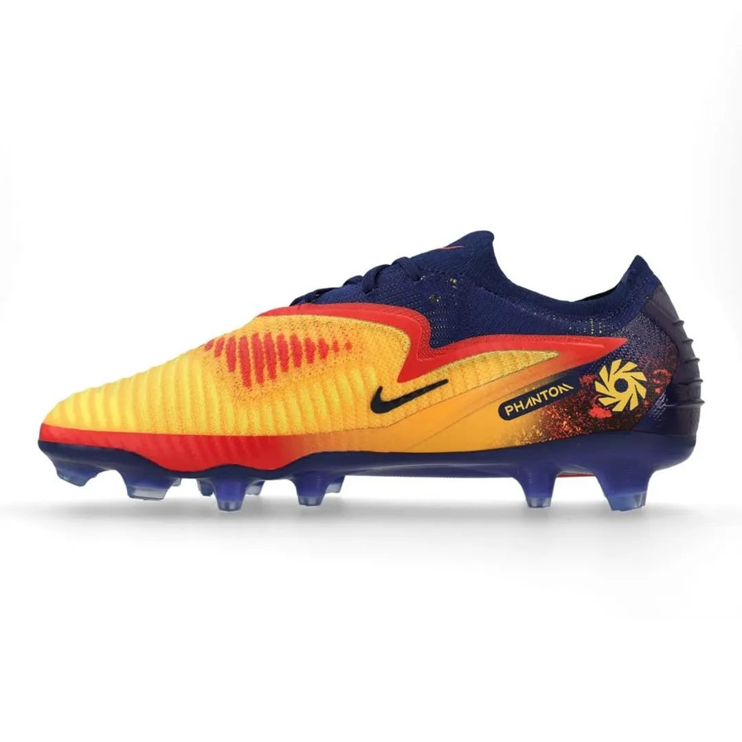 NIKE PHANTOM 6 ELITE LOW CUT AG-PRO ERLING HAALAND PERSONAL EDITION - LASER ORANGE/LEMON VENOM/BLUE VOID