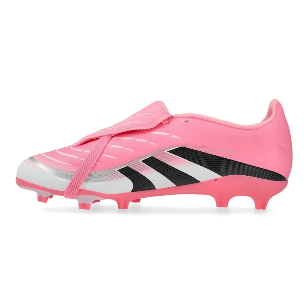 ADIDAS PREDATOR LEAGUE FOLD-OVER TONGUE FG/AG DAVID BECKHAM - BEAM PINK/CORE BLACK/FOOTWEAR WHITE KIDS LIMITED EDITION