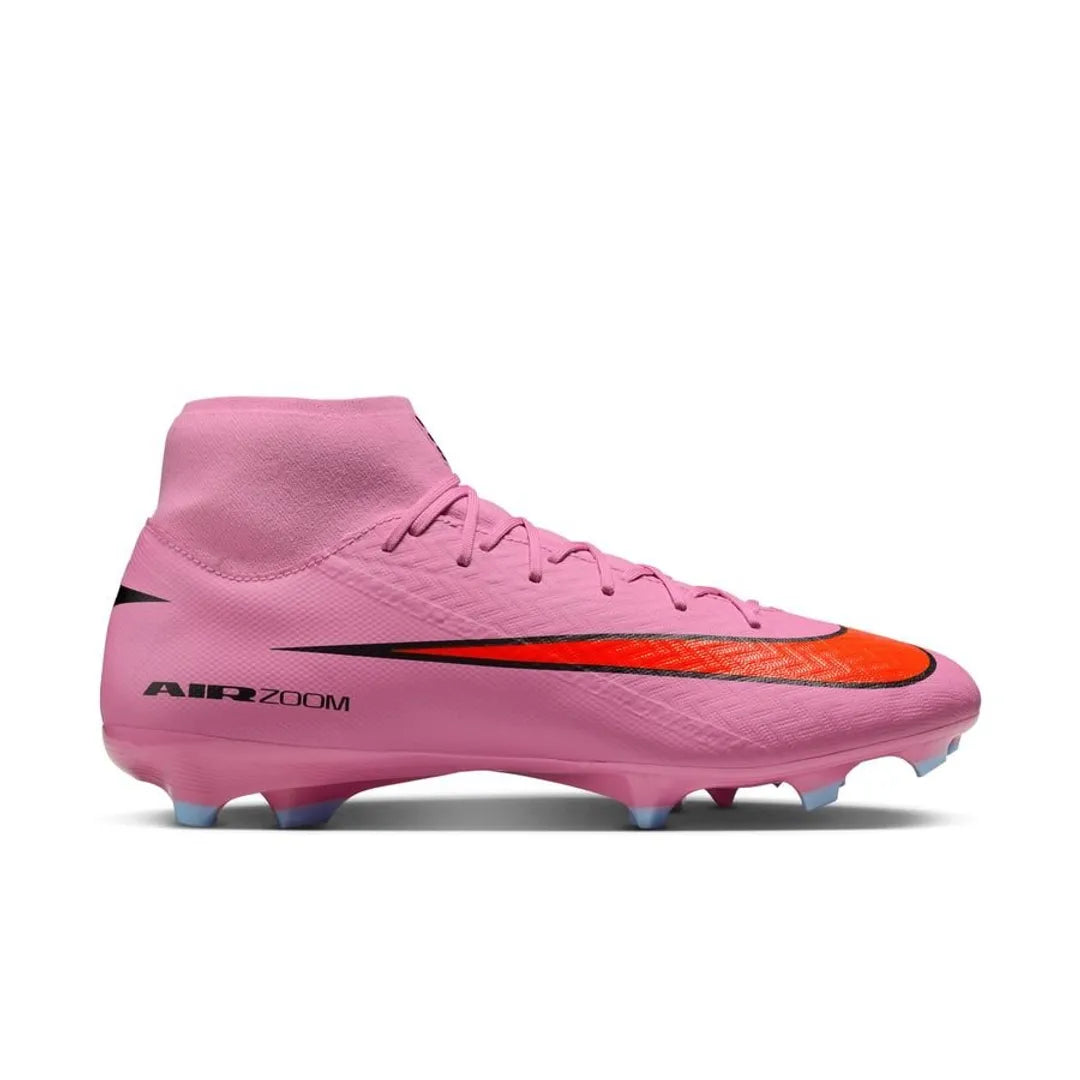 NIKE AIR ZOOM MERCURIAL SUPERFLY 10 ACADEMY MG SCARY GOOD - MAGIC FLAMINGO/BLACK/TOTAL CRIMSON