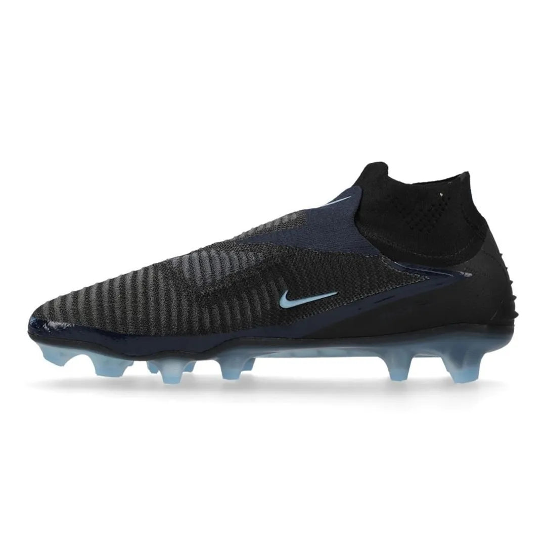 NIKE PHANTOM 6 ELITE HIGH CUT FG SHADOW - BLACK/ICE BLUE