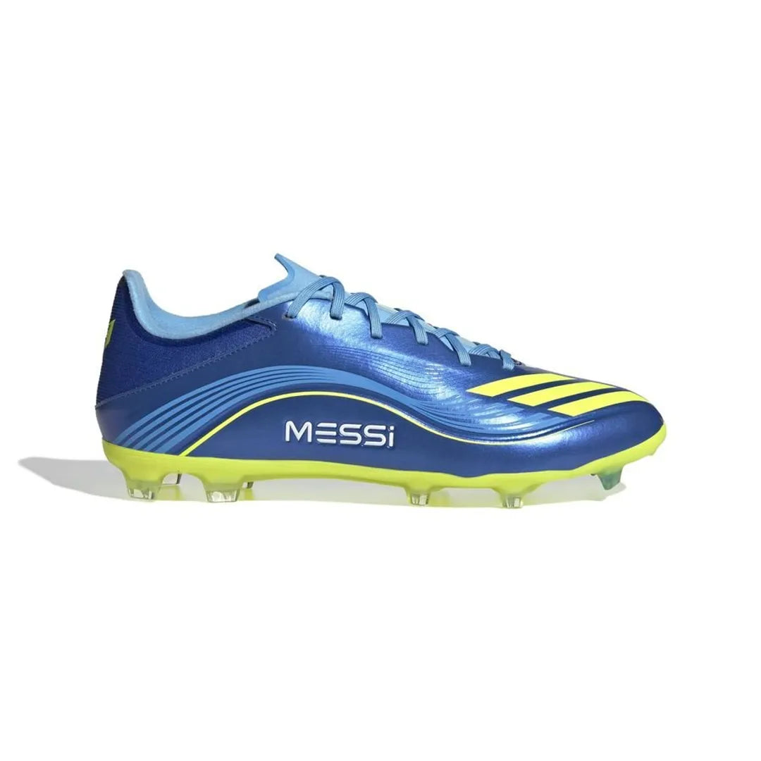 ADIDAS F50 MESSI LEAGUE FG/AG VIS10N - ROYAL BLUE/SOLAR YELLOW/SEMI BLUE BURST