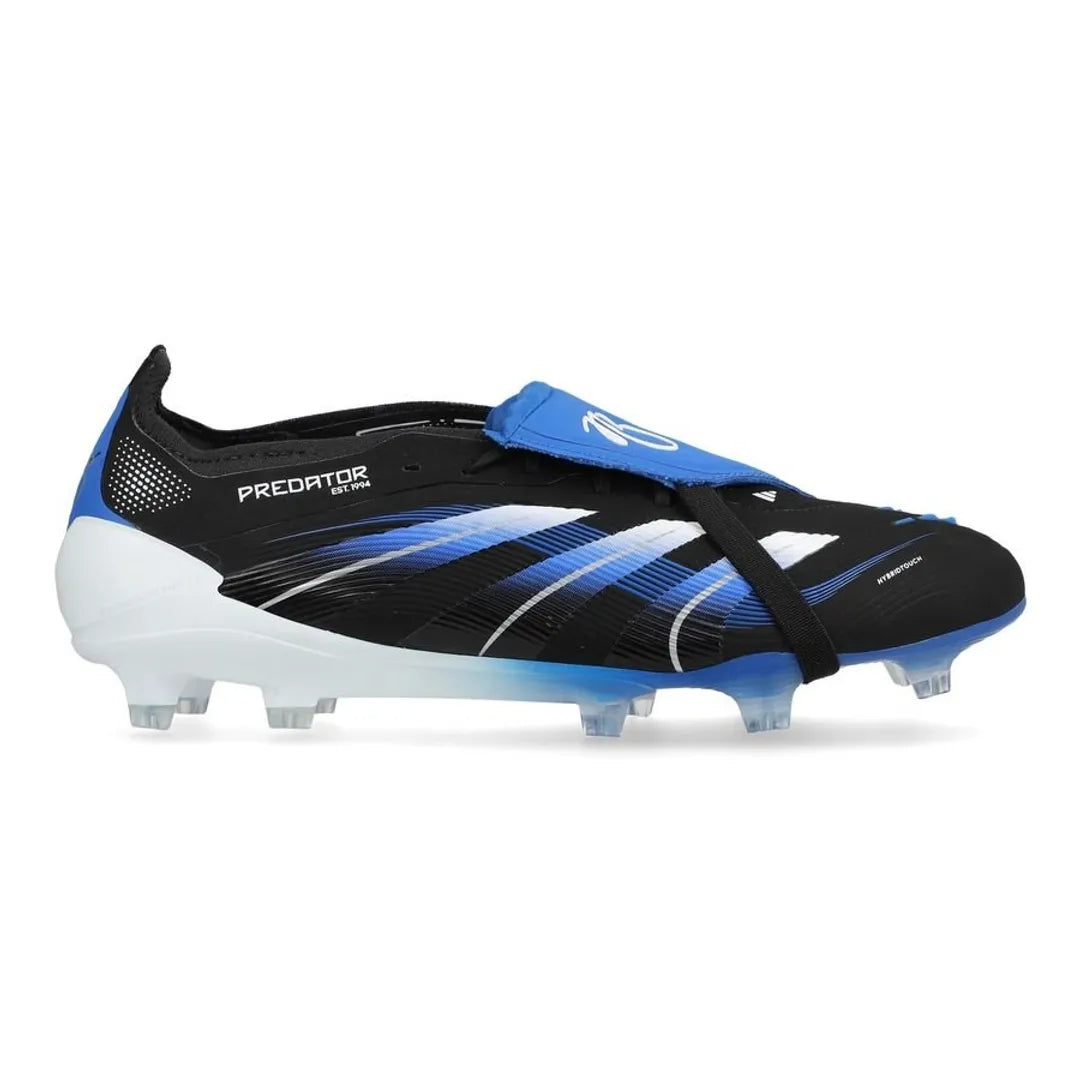 ADIDAS PREDATOR ELITE FOLD-OVER TONGUE FG JUDE BELLINGHAM - CORE BLACK/FOOTWEAR WHITE/GLORY BLUE