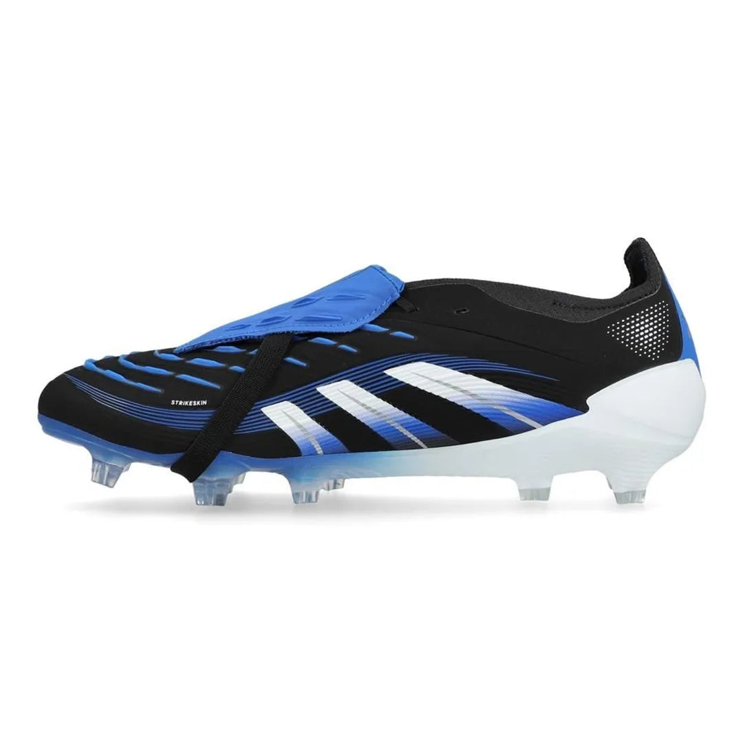 ADIDAS PREDATOR ELITE FOLD-OVER TONGUE FG JUDE BELLINGHAM - CORE BLACK/FOOTWEAR WHITE/GLORY BLUE