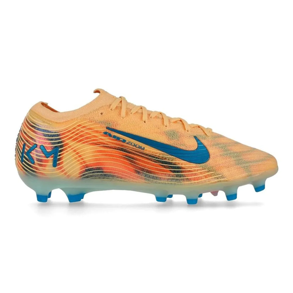 NIKE AIR ZOOM MERCURIAL VAPOR 16 ELITE AG-PRO MBAPPÉ PERSONAL EDITION - MELON TINT/NEO TURQUOISE/IGLOO