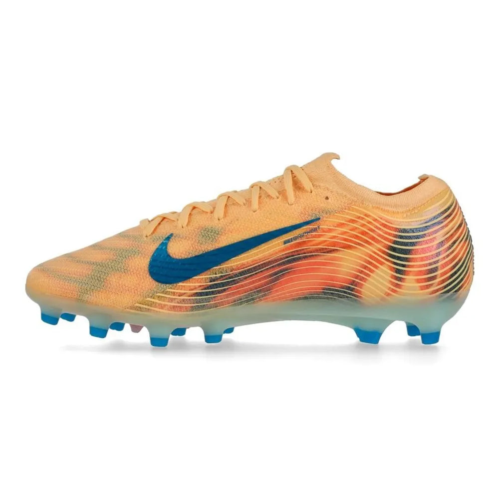 NIKE AIR ZOOM MERCURIAL VAPOR 16 ELITE AG-PRO MBAPPÉ PERSONAL EDITION - MELON TINT/NEO TURQUOISE/IGLOO