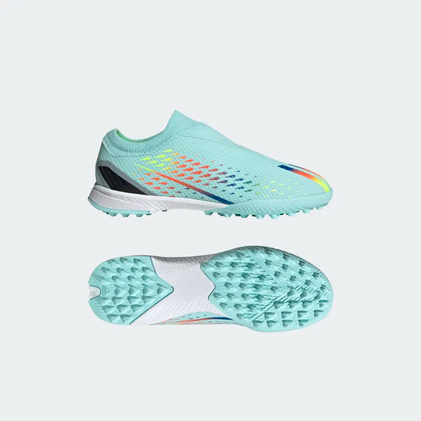 X SPEEDPORTAL.3 LACELESS TURF BOOTS