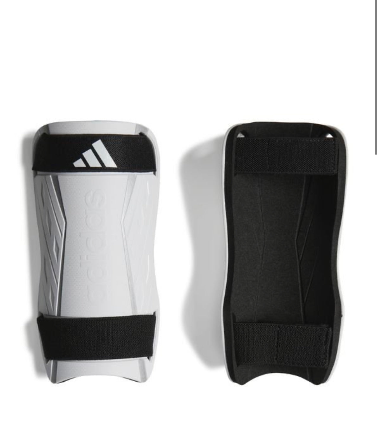 Adidas Shin Pads Tiro Training - White/Silver Metallic/Black