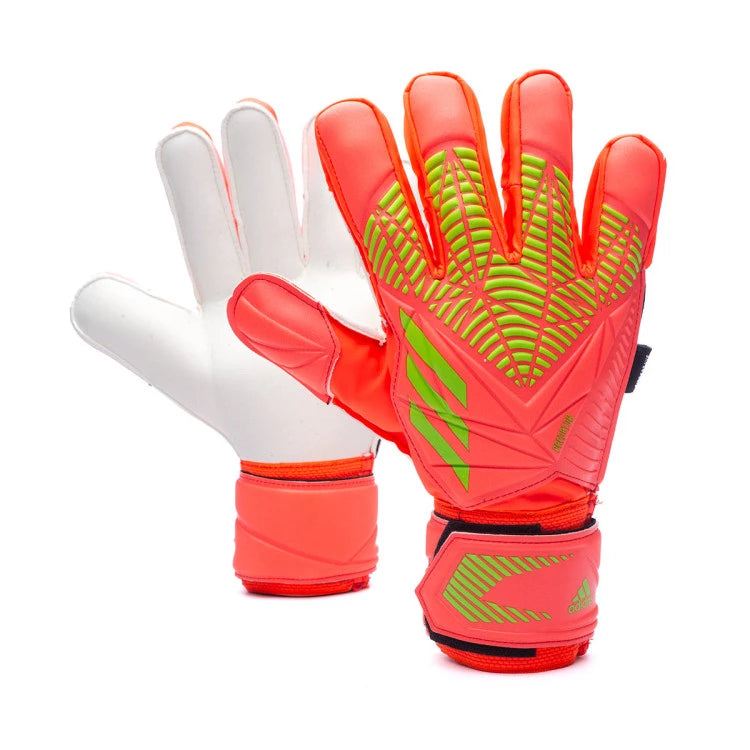 Glove Predator Match Fingersave Solar Red-Solar Green